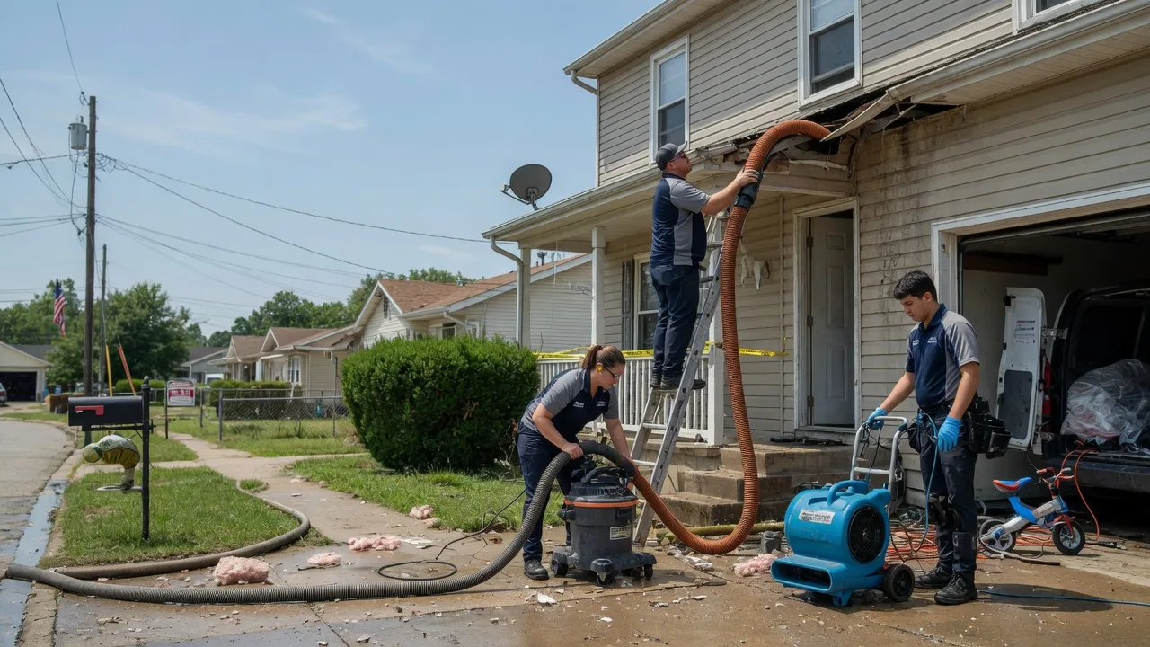 Water Damage Restoration in Metamora, MI near me
